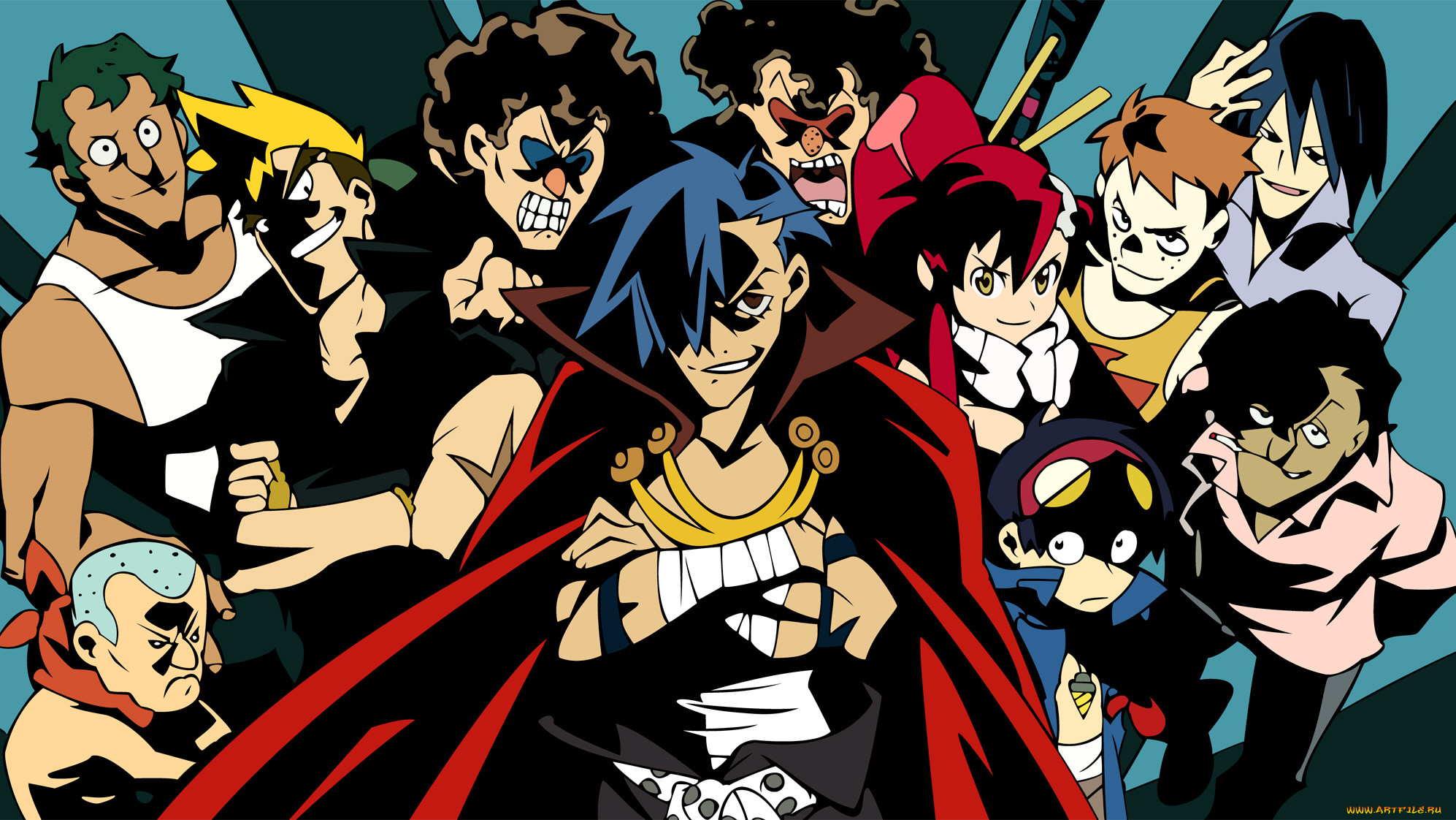 , tengen toppa gurren-lagann, -